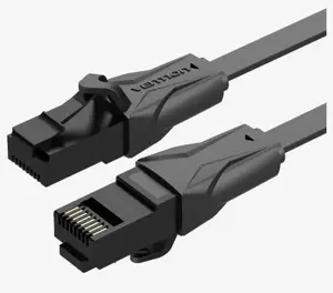 PATCH CABLE CAT.6 UTP/5M BLACK IBABJ VENTION