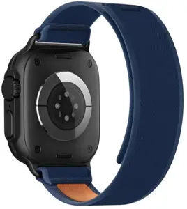 Tech-Protect watch strap Nylon Elite Apple Watch 44/45/46/49mm, navy/orange