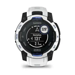 Garmin Instinct 3 Solar watch, 45mm, white