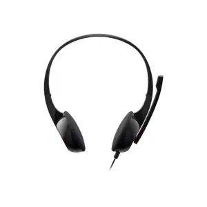 HAVIT wired headphones H202d on-ear with microphone black