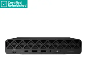 RENEW SILVER HP ProDesk 4 G1i Mini - Ultra 5-235, 16GB, 512GB SSD, USB Mouse, Win 11 Pro, 1 years