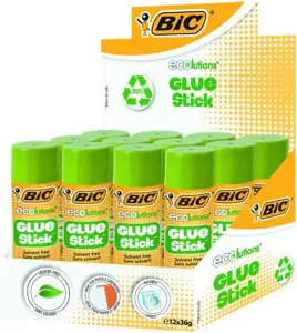 Bic pieštukiniai klijai Glustic 36 g, pakuotėje 12vnt 9192541