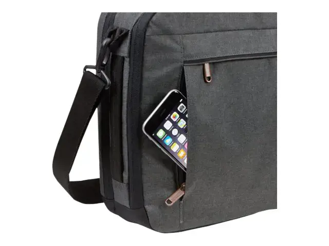 "Case Logic Era ERACV-116 Obsidian", Portfelis, 39,6 cm (15,6"), Diržas per petį, 670 g