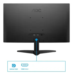 AOC 24B36X | 24 " | IPS | FHD | 16:9 | 144 Hz | 0.5 ms | 1920 x 1080 pixels | 300 cd/m² | HDMI ports quantity 1 | Black