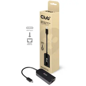 CLUB 3D USB TYPE C 3.1 GEN 1 TO RJ45 2.5GB ETHERNET ADAPTER