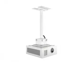 Multibrackets M Projector Mount Pro HD 40kg White, Ceiling, 40 kg, White, 150 - 1000 mm, 360°, -5 - 5°