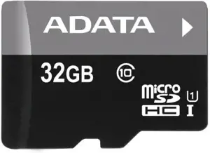 ADATA 32GB MicroSDHC UHS-I Class10 + SD adapteris