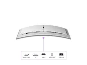 Philips Evnia 8000 49M2C8900L/00, 124.2 cm (48.9"), 5120 x 1440 pixels, Dual QHD, QDOLED, 0.03 ms, White