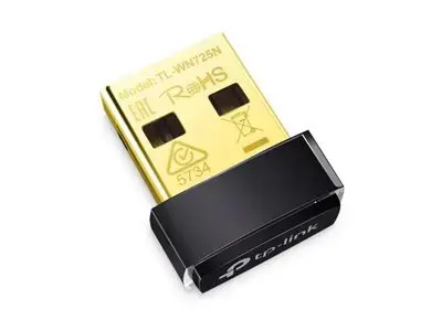 TP-LINK N150 WLAN Nano USB adapteris 802.11b/g/n USB 2.0 prievadas Programinė įranga-WPS