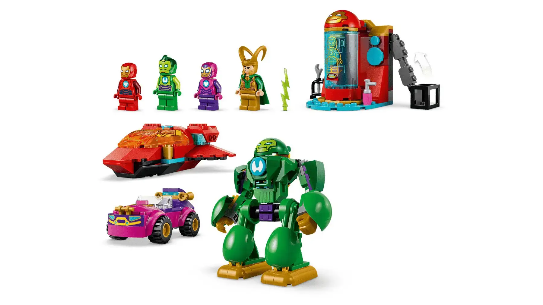 LEGO MARVEL 11211 Loki vs Team Iron Man