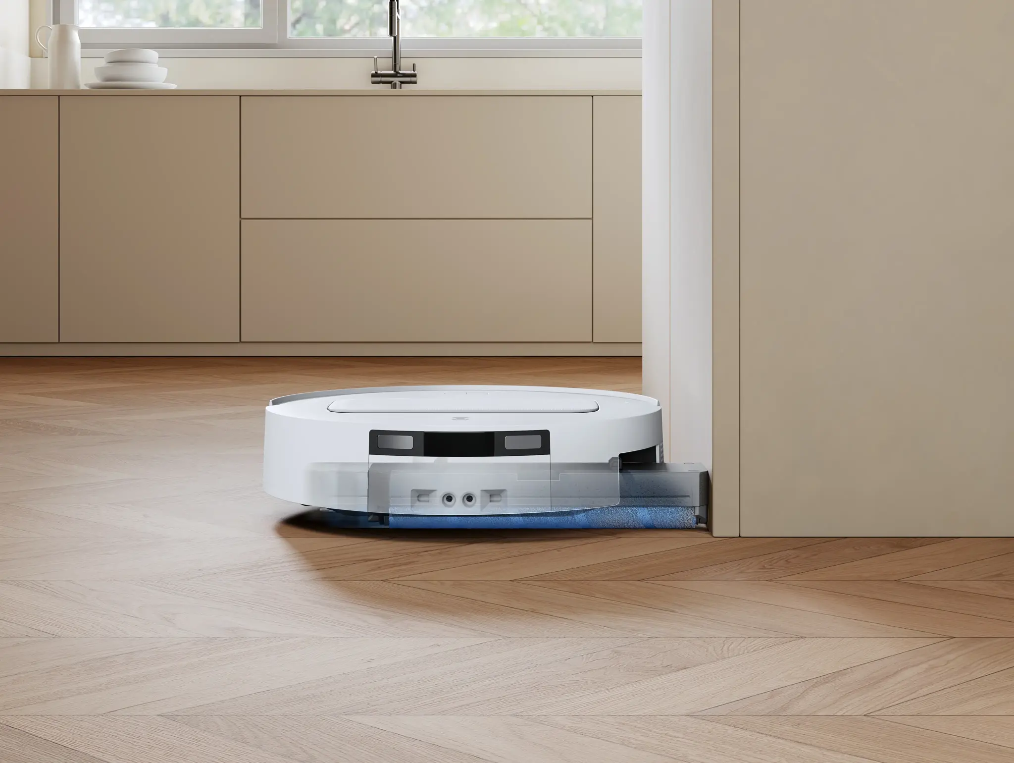 Dulkių siurblys-robotas Ecovacs DEEBOT T90 Max Pro OMNI, Balta