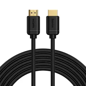 Baseus 2x HDMI 2.0 4K 30Hz Cable, 3D, HDR, 18Gbps, 5m (black)