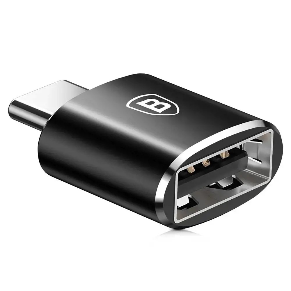 Adapteris Baseus USB C kištukas - USB A lizdas, OTG funkcija