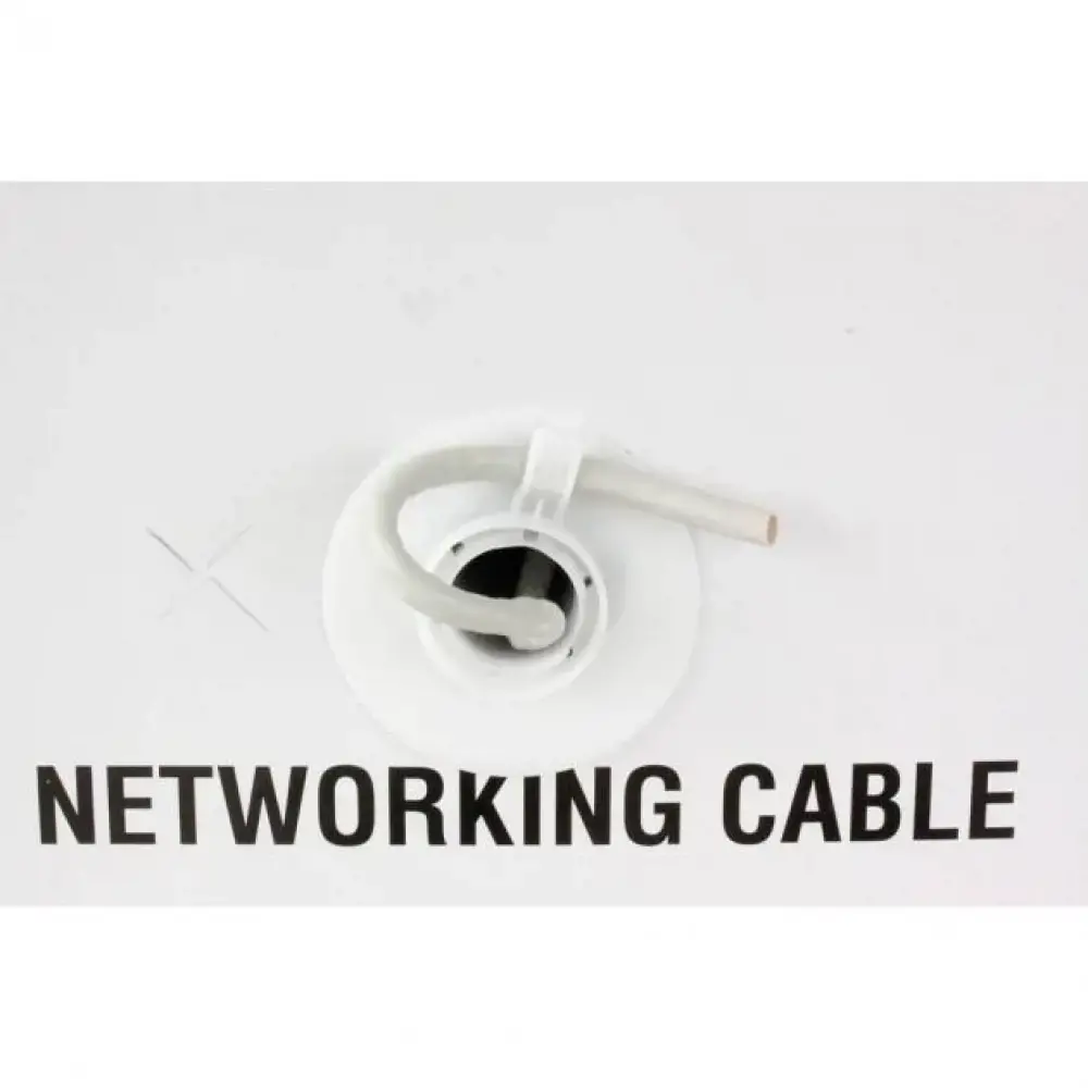 TECHLYPRO 022571 TechlyPro UTP Cat6 kabelis 4x2 su vijomis CCA 305 m dėžutė pilka