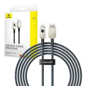 "Baseus" USB-IP 2,4A greitojo įkrovimo kabelis, 2 m (tamsiai mėlynas)