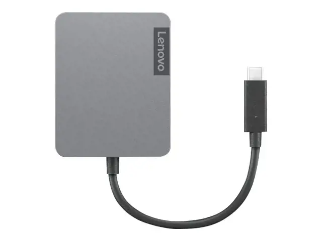 Lenovo 4X91A30366, USB 2.0 Type-C, HDMI, RJ-45, USB Type-C, VGA, pilka, 4K Ultra HD, CE, CB, FCC, EAC, VCCI, KCC, RCM, BSMI, 5 V