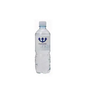 Mineralizuotas vanduo NEPTŪNAS UNIQUE, 0.5 l, gazuotas, PET D