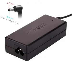 Nešiojamojo kompiuterio adapteris AKYGA Dedicated AK-ND-17 Fujitsu Siemens 20V/3,25A 65W 5,5x2,5 mm