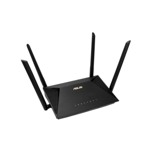 ASUS RT-AX53U, "Wi-Fi 6" (802.11ax), dviejų dažnių (2,4 GHz / 5 GHz), Ethernet LAN, 3G, juodas, stalinis maršrutizatorius