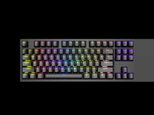 "Genesis" mechaninė žaidimų klaviatūra THOR 404 TKL RGB mechaninė žaidimų klaviatūra Laidinė JAV Ga…