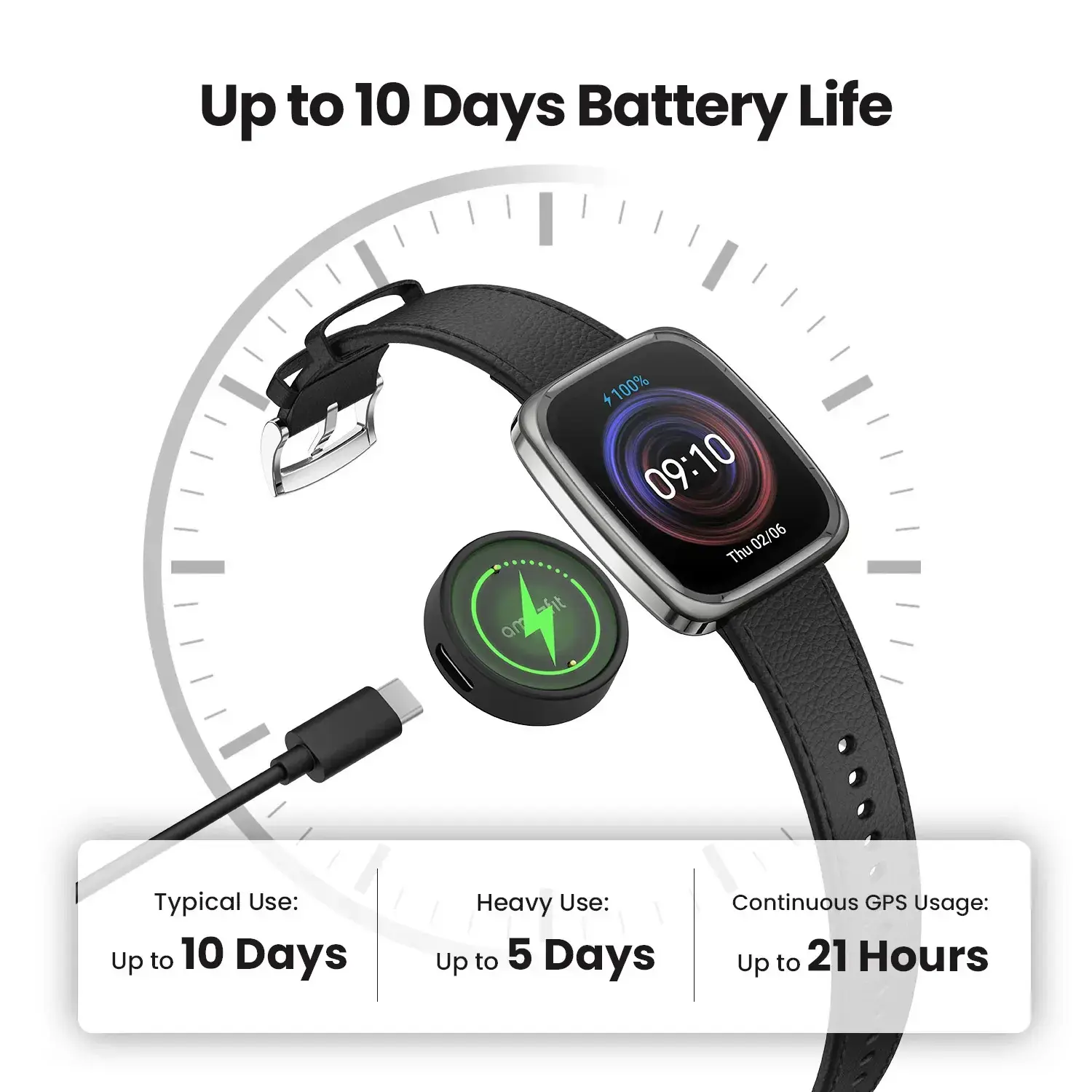 SMARTWATCH AMAZFIT ACTIVE 2/BLACK W2434GL2N HUAMI