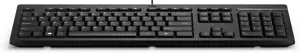 HP 125 laidinė klaviatūra, pilno dydžio (100 %), USB, membraninė, QWERTY, juoda
