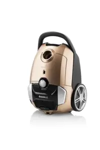 AAAA klasių dulkių siurblys su maišeliais ETA351990000 Avanto Animal, aukso spalvos