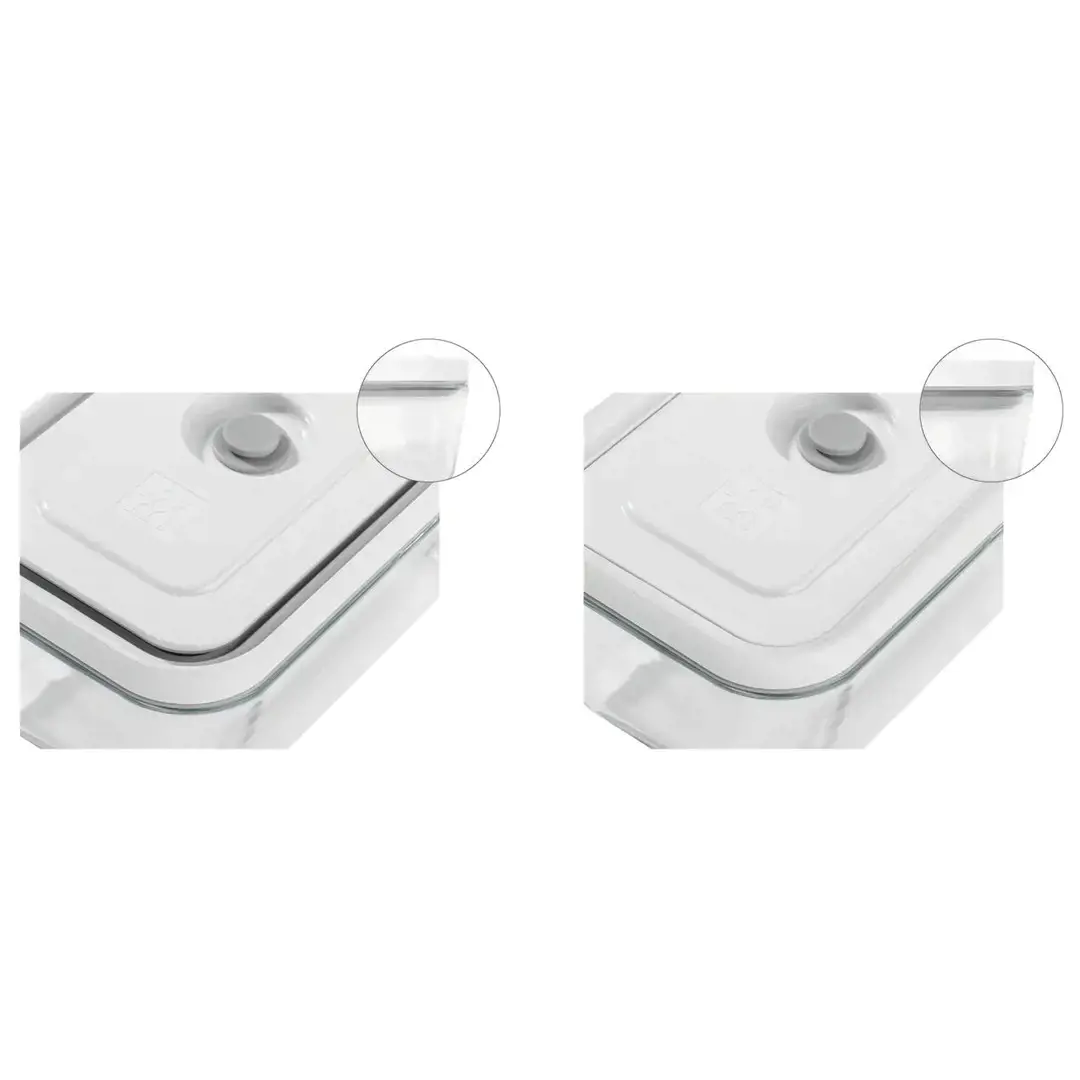 ZWILLING 36803-100-0 maisto laikymo indelis stačiakampė, 0,35 l pilka 1 vnt.