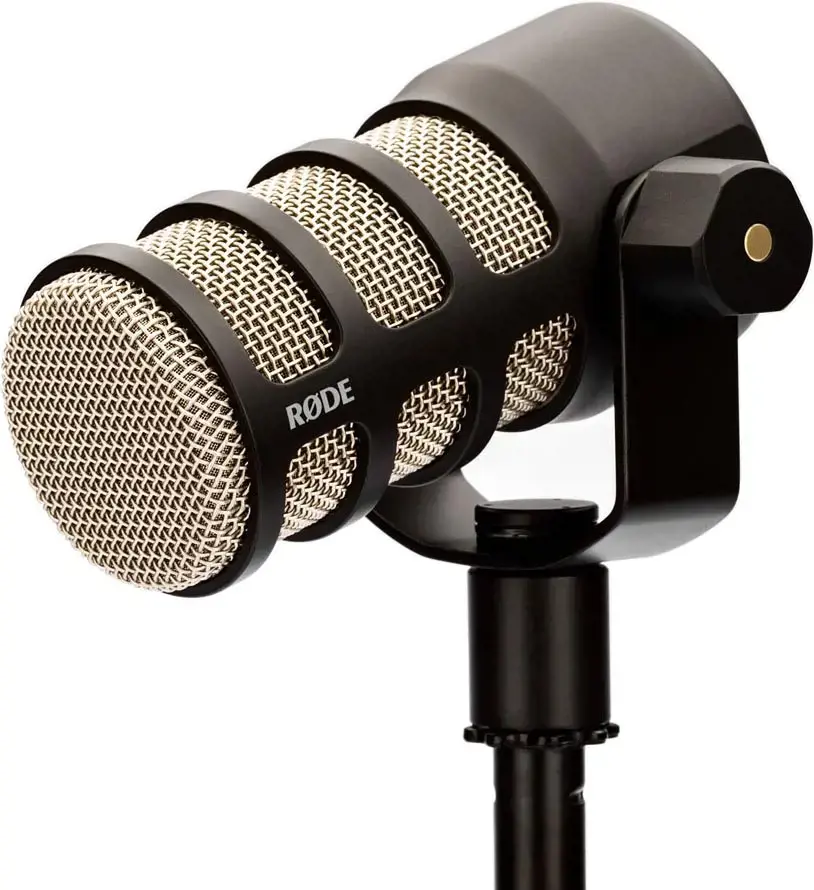 "RØDE PodMic Black" scenos / pasirodymų mikrofonas