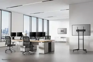 "Neomounts by Newstar" sulankstomas nešiojamojo kompiuterio stovas, Nešiojamojo kompiuterio stovas, sidabrinis, 25,4 cm (10"), 43,2 cm (17"), 254 - 431,8 mm (10 - 17"), 5 kg