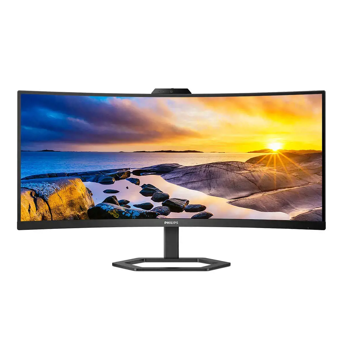 Monitorius PHILIPS 34E1C5600HE/00 34inch 3440x1440 VA Curved H/A 130 MM ULTRAWIDE USB-C DISPLAY