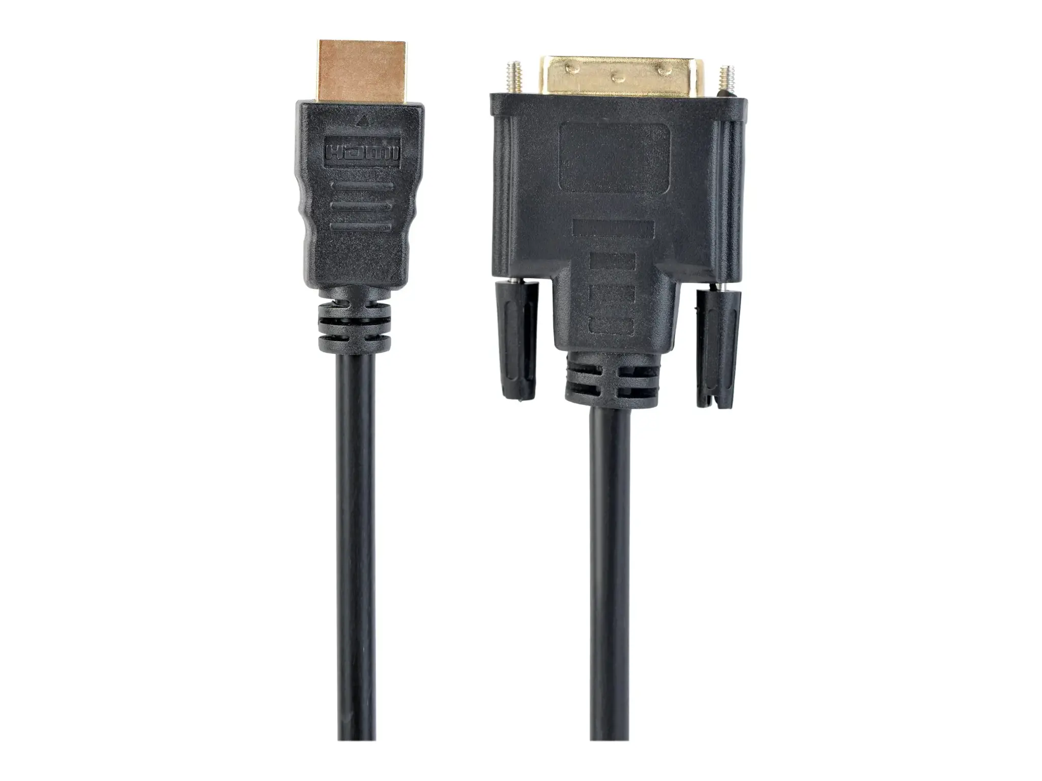 GEMBIRD CC-HDMI-DVI-10 Gembird HDMI-DVI kabelis su paauksuotomis jungtimis, 3 m, nefasuotas