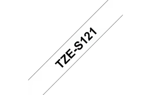 Brother TZeS121, TZ, 8 m, 1 vnt., lizdinė plokštelė, 9 mm