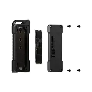 ASUS ESD-T1A/BLK/G/AS//, SSD korpusas, M.2, M.2, "PCI Express", "Serial ATA", 10 Gb/s, USB jungtis, juodas