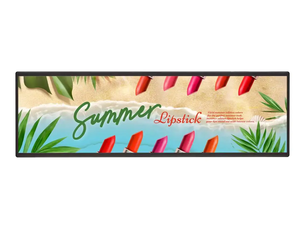 LG 37BH7N-H, Digital signage flat panel, 94 cm (37"), LCD, 1920 x 540 pixels, Wi-Fi, 24/7