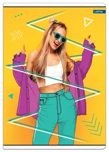 Sąsiuvinis A4 52lap. 80g TEEN linija
