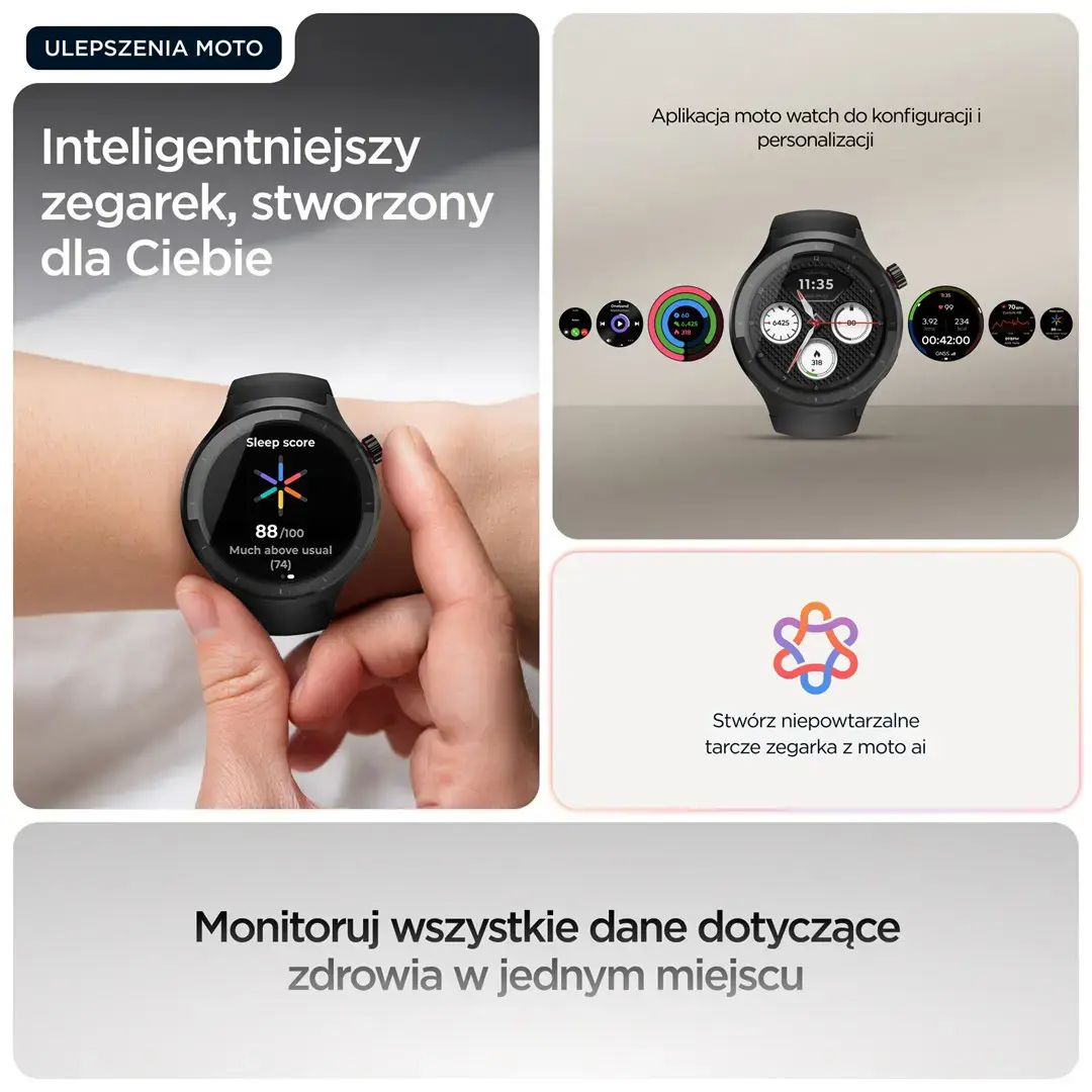 MOTOROLA WATCH VOLCANIC ASH