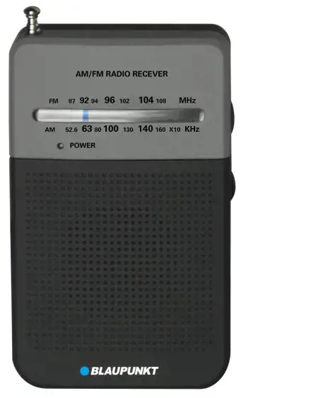 Radijo imtuvas "Blaupunkt PR3BK AM/FM