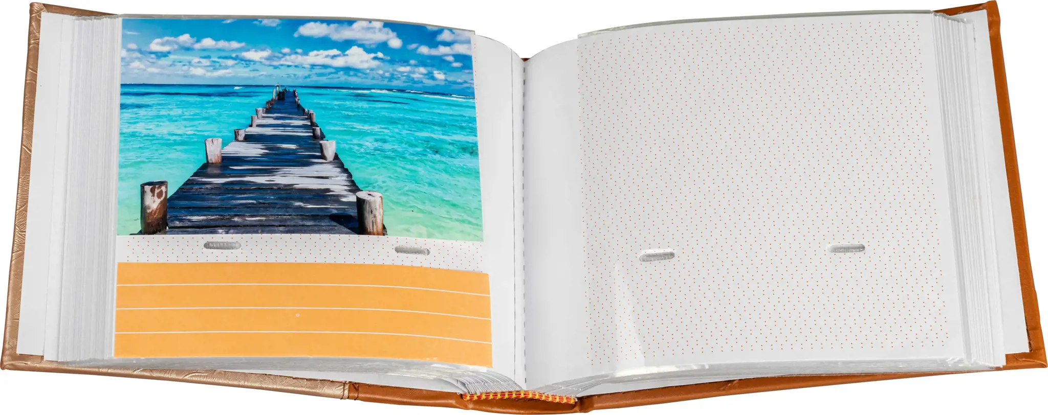 Albumas B 10x15/100M Flower-3, smėlio spalvos