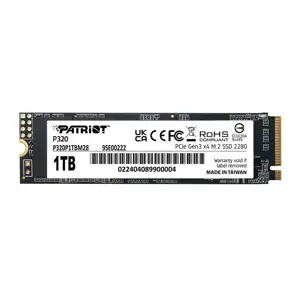 SSD PATRIOT VIPER P320 M.2 PCI-Ex4 NVMe 1TB 3GB/S (P320P1TBM28)