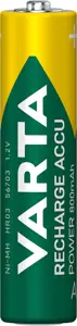 Varta -56703B, Įkraunama baterija, AAA, nikelio-metalo hidrido (NiMH), 1,2 V, 4 vnt., 800 mAh