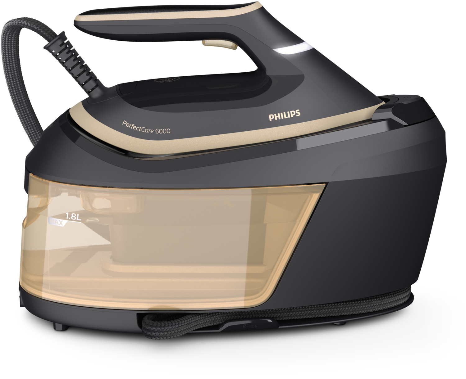 Philips PSG6064/80, 2400 W, 600 g/min, SteamGlide Advanced, 8 bar, 1.8 L, 130 g/min