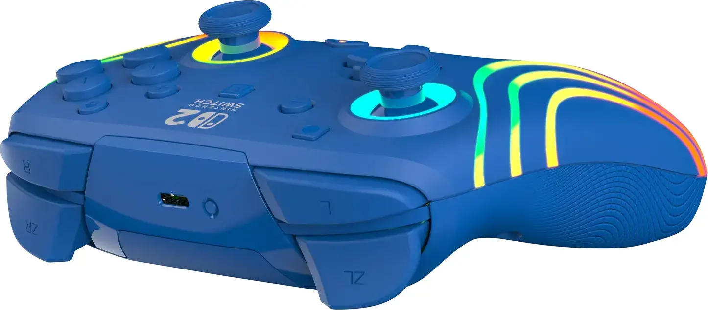 Turtle Beach wireless controller Afterglow Wave Nintendo Switch 2, blue