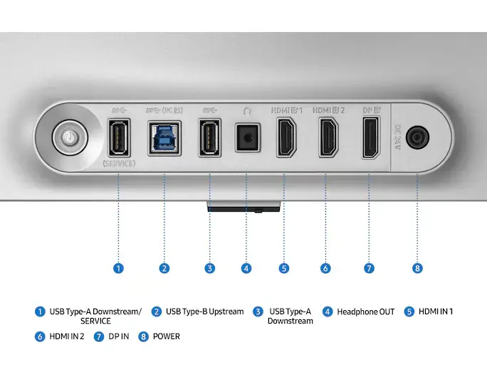 LCD Monitor SAMSUNG 27 " 3840 x 2160 pixels 4K Ultra HD Native aspect ratio 16:9 OLED Flat LS27FG810SUXEN