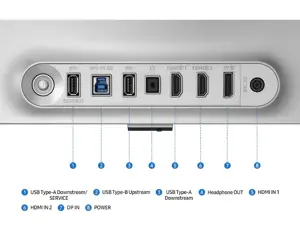 LCD Monitor SAMSUNG 27 " 3840 x 2160 pixels 4K Ultra HD Native aspect ratio 16:9 OLED Flat LS27FG810SUXEN