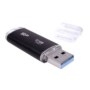 SILICONPOW SP032GBUF3B02V1K Silicon Power atmintinė USB Blaze B02 32GB USB 3.1 juoda