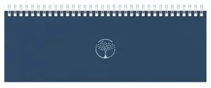 Kalendorius stalinis MEMO ECO mėlyna