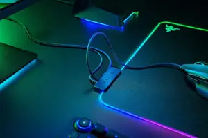 RAZER Žaidimų pelės kilimėlis Razer Firefly V2