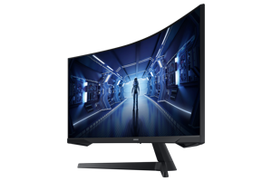 "Samsung Odyssey C34G55TWWP", 86,4 cm (34"), 3440 x 1440 taškų, "UltraWide Dual Quad HD", LED, 1 ms, juoda