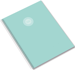 Bloknotas Ambar Campus Moonflower Lin, A4, 80psl